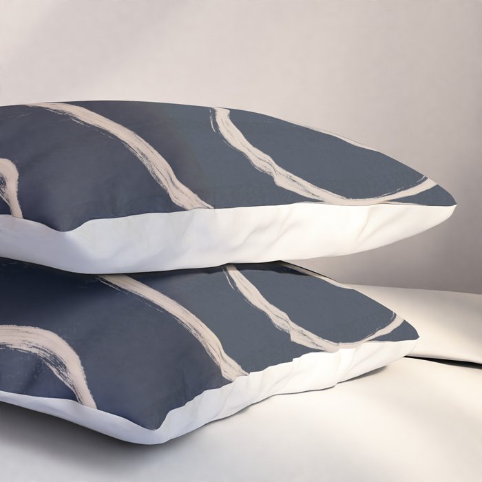 Abstract line art 52 Pillow Sham Gallery Image 3