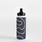 Abstract line art 52 Water Bottle Gallery Image 2