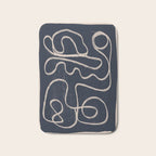 Abstract line art 52 Bath Mat Gallery Image 1