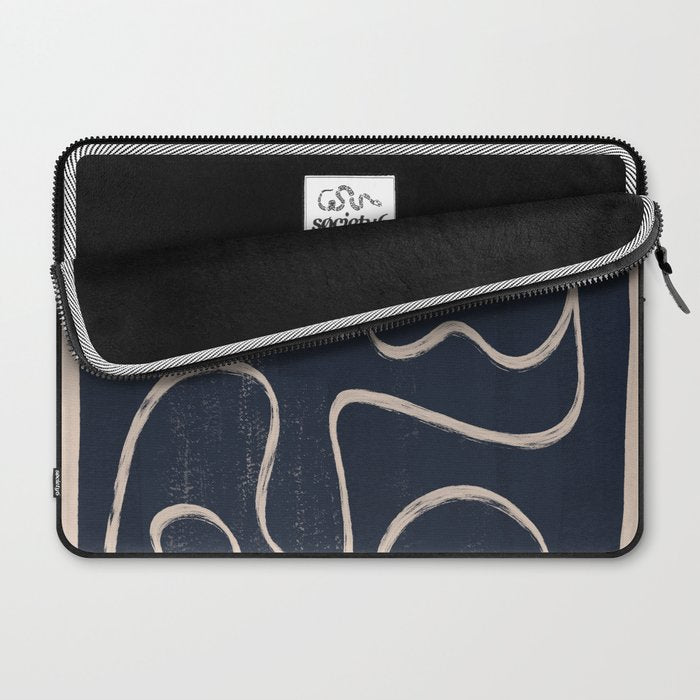 Abstract line art 52 Laptop Sleeve Gallery Image 2