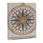 Historical Nautical Compass (1543) Canvas Print Gallery Image 6