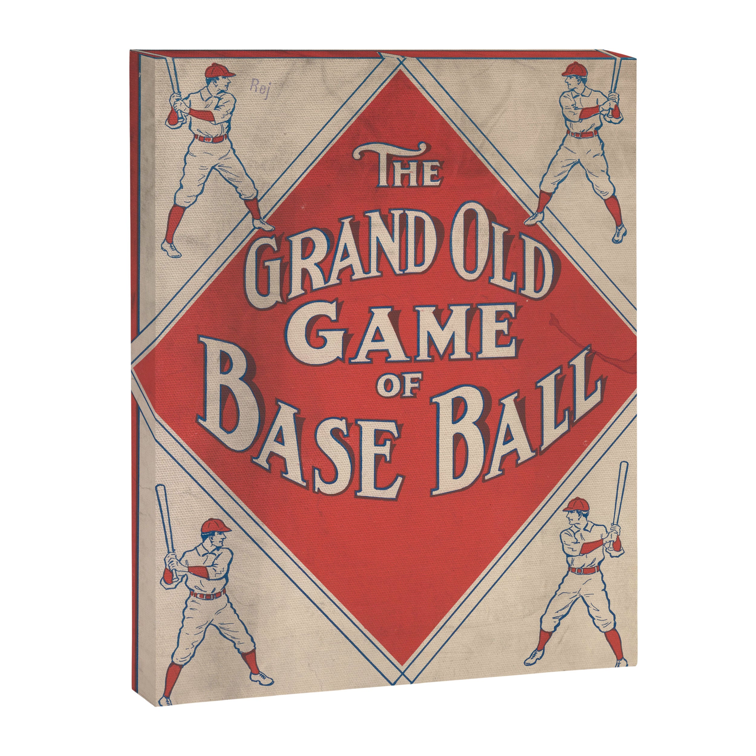 The Grand Old Game of Baseball (1912) Canvas Print Gallery Image 6