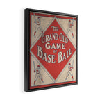 The Grand Old Game of Baseball (1912) Framed Canvas Print Gallery Image 2