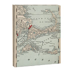 Vintage Cape Cod Map (1893) Canvas Print Gallery Image 6