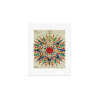 Vintage Compass Rose Diagram (1502) Art Print Gallery Image 1