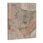 Vintage Geological Map of Texas (1920) Canvas Print Gallery Image 8