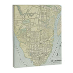 Vintage Map of Charleston SC (1901) Canvas Print Gallery Image 6