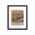 Vintage Map of Washington DC (1915) Framed Art Print Gallery Image 5