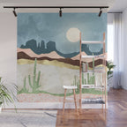 Desert Bloom Wall Mural Gallery Image 1