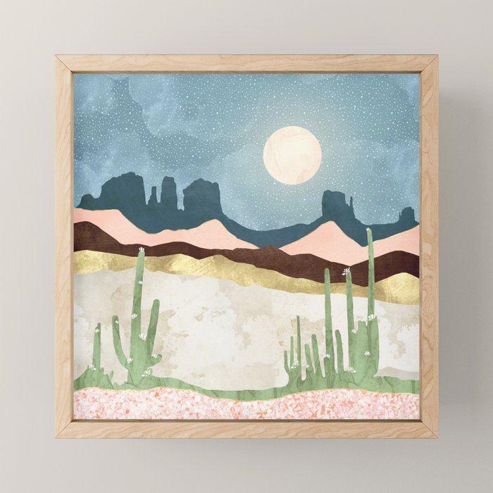Desert Bloom Mini Art Print Gallery Image 1