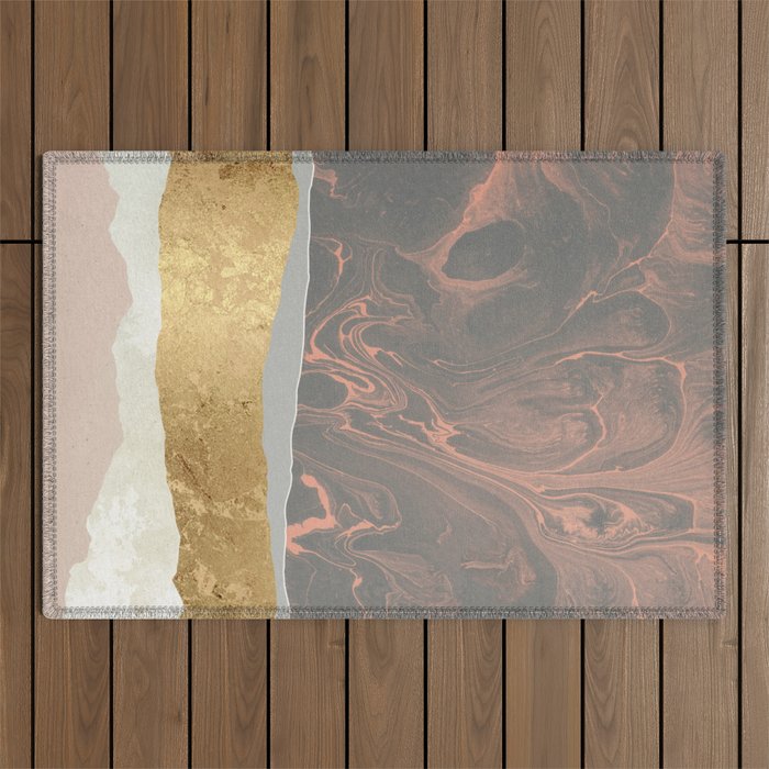 Coral Sky Outdoor Rug Gallery Image 1