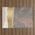 Coral Sky Outdoor Rug Gallery Image 1