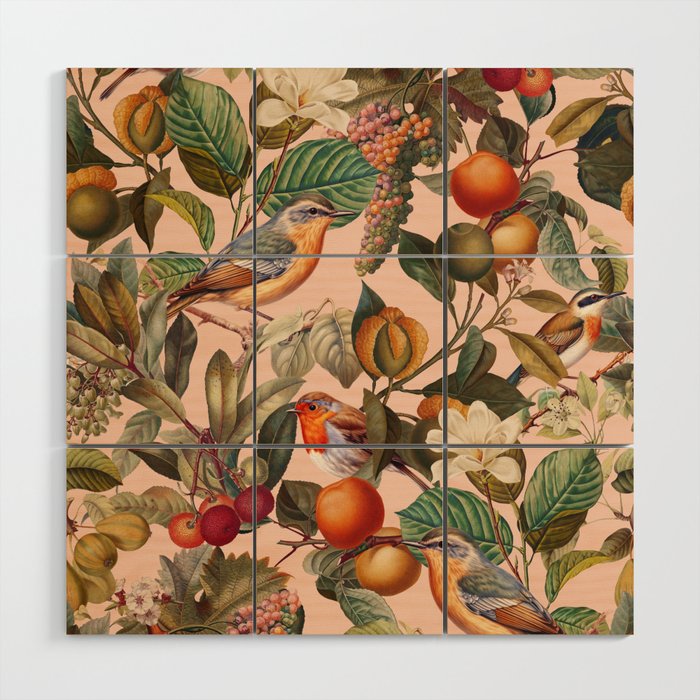 World of Birds VIII Wood Wall Art Gallery Image 1