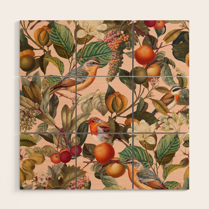 World of Birds VIII Wood Wall Art Gallery Image 1