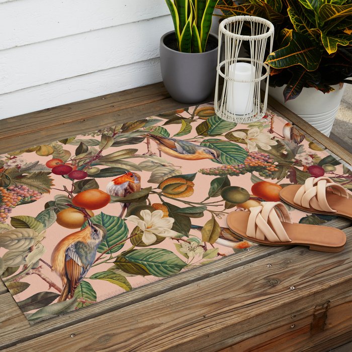 World of Birds VIII Outdoor Rug Gallery Image 2