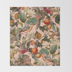 World of Birds VIII Throw Blanket Gallery Image 2