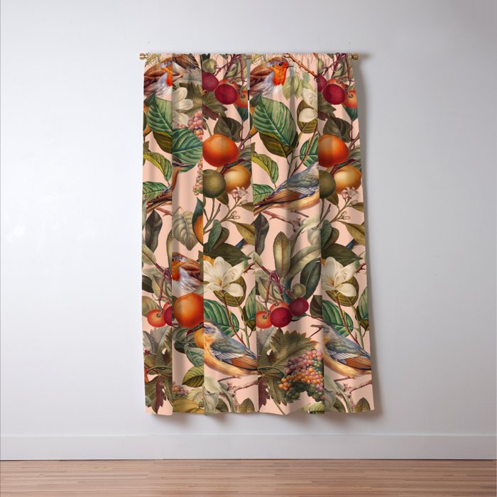 World of Birds VIII Window Curtain Gallery Image 3