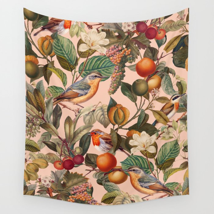 World of Birds VIII Wall Tapestry Gallery Image 4