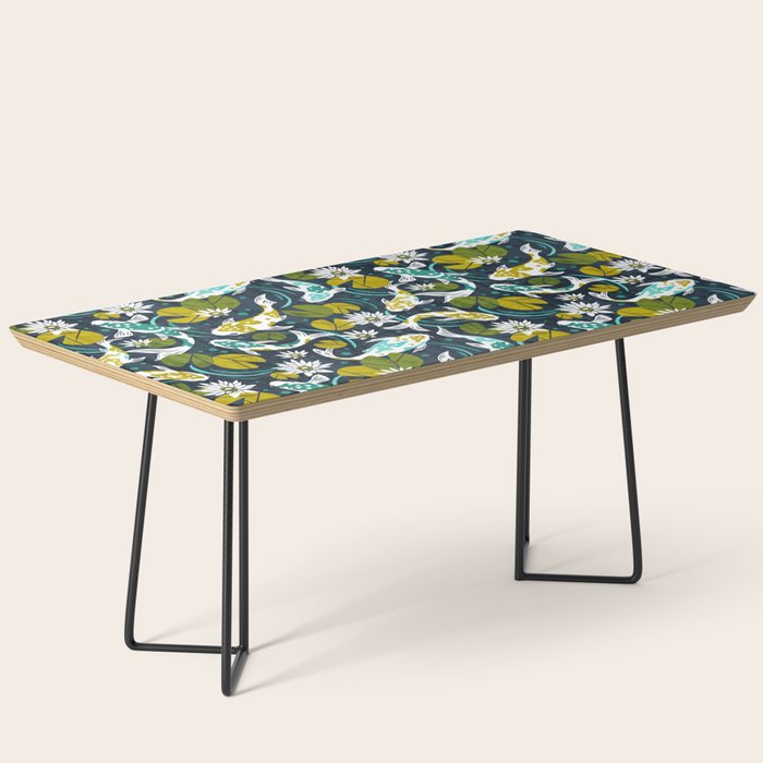 Koi Pond - Green Coffee Table Gallery Image 1
