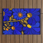 Wildflower Garden Outdoor Rug Gallery Image 1