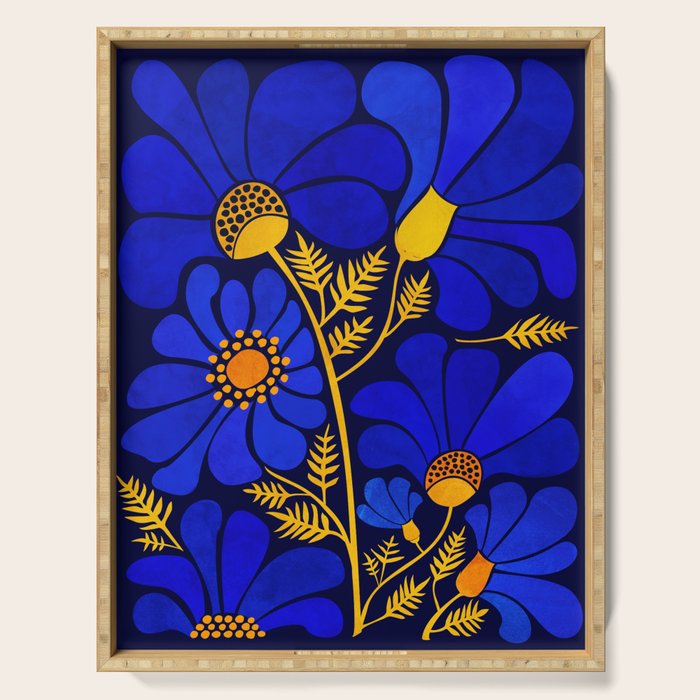 Wildflower Garden Serving Tray Gallery Image 1