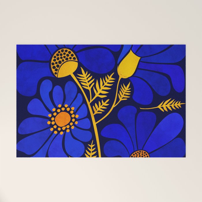 Wildflower Garden Welcome Mat Gallery Image 1