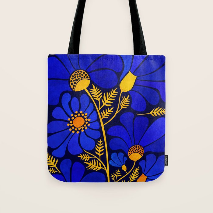Wildflower Garden Tote Bag Gallery Image 1