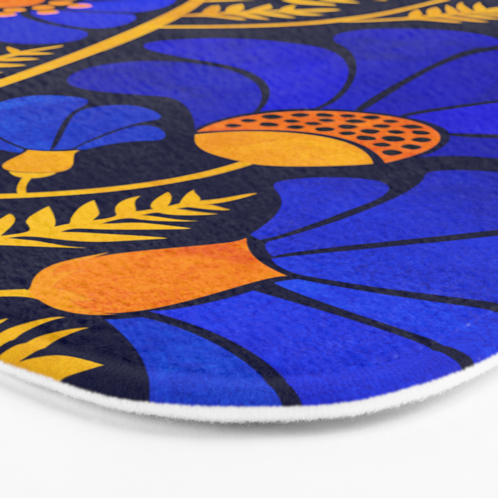 Wildflower Garden Bath Mat Gallery Image 3