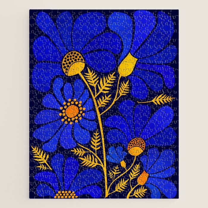 Wildflower Garden Jigsaw Puzzle Gallery Image 1
