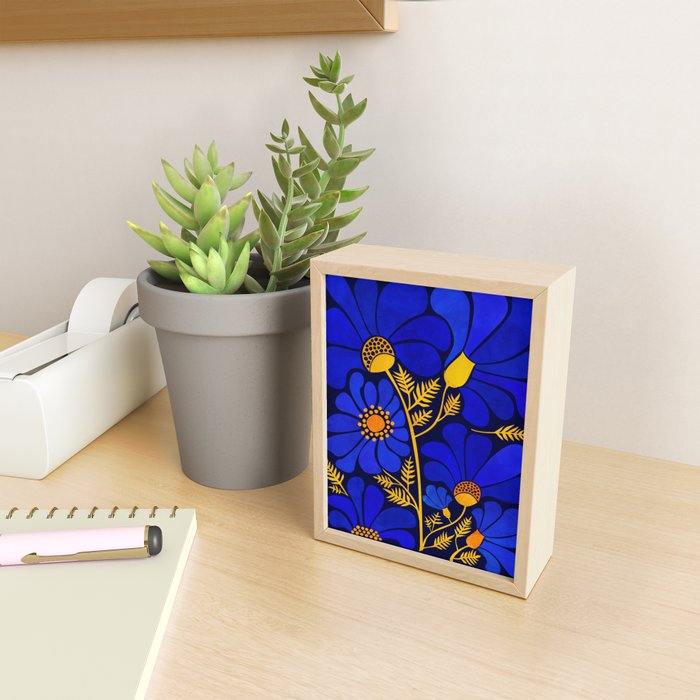 Wildflower Garden Mini Art Print Gallery Image 2