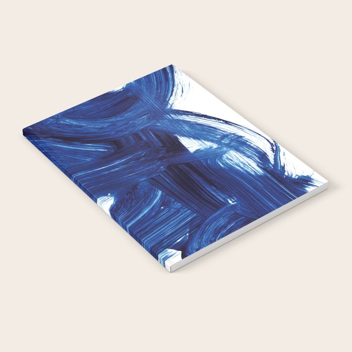 Navy Brush Notebook Gallery Image 1