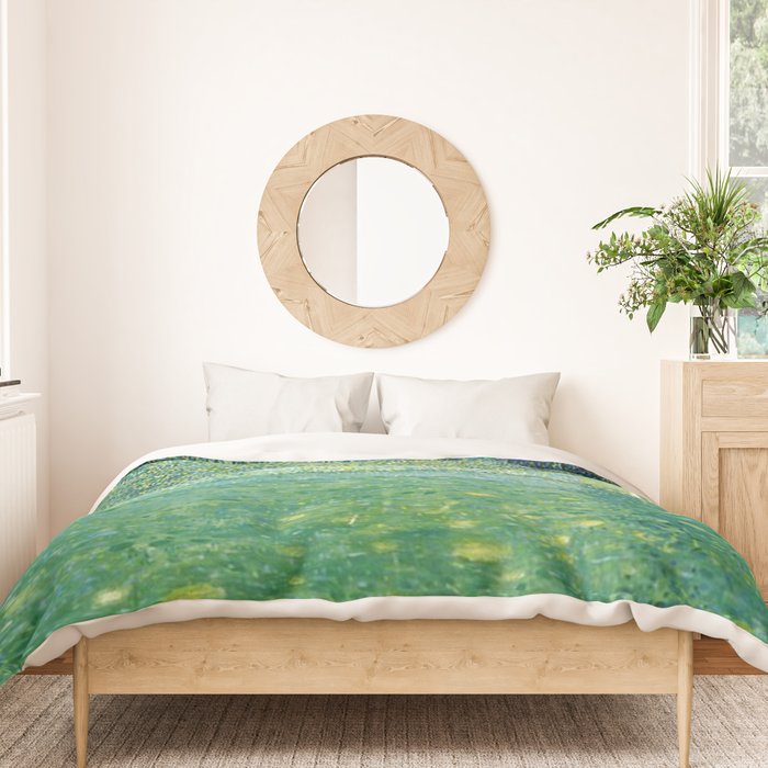 Gustav Klimt , Pond of Schloss Kammer on Attersee Duvet Cover Gallery Image 3