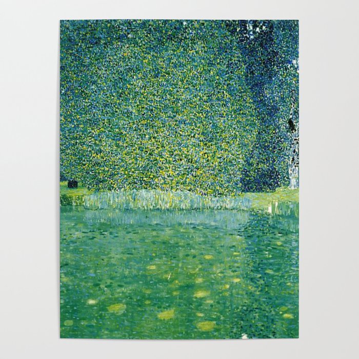 Gustav Klimt , Pond of Schloss Kammer on Attersee Poster Gallery Image 4