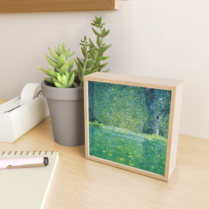 Gustav Klimt , Pond of Schloss Kammer on Attersee Mini Art Print Gallery Image 2
