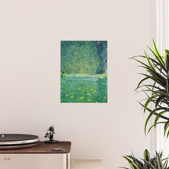Gustav Klimt , Pond of Schloss Kammer on Attersee Poster Gallery Image 2