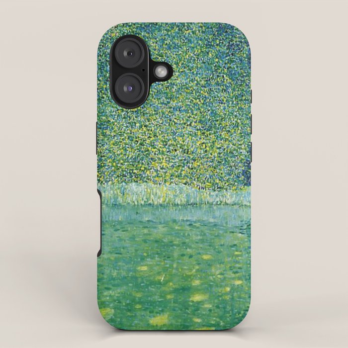 Gustav Klimt , Pond of Schloss Kammer on Attersee iPhone Case Gallery Image 1