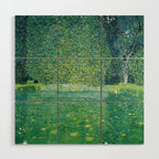 Gustav Klimt , Pond of Schloss Kammer on Attersee Wood Wall Art Gallery Image 1