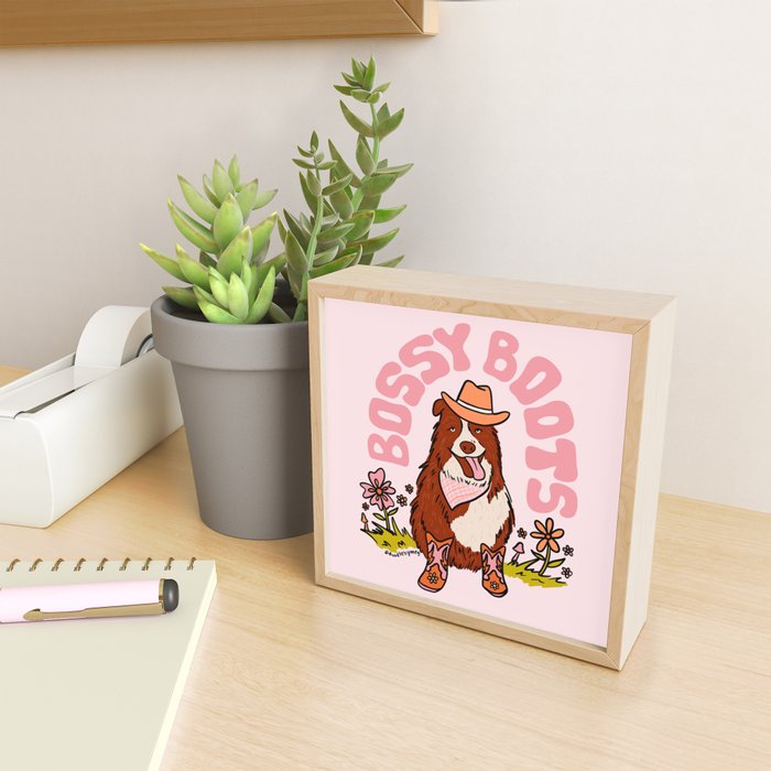 Bossy Boots Mini Art Print Gallery Image 2