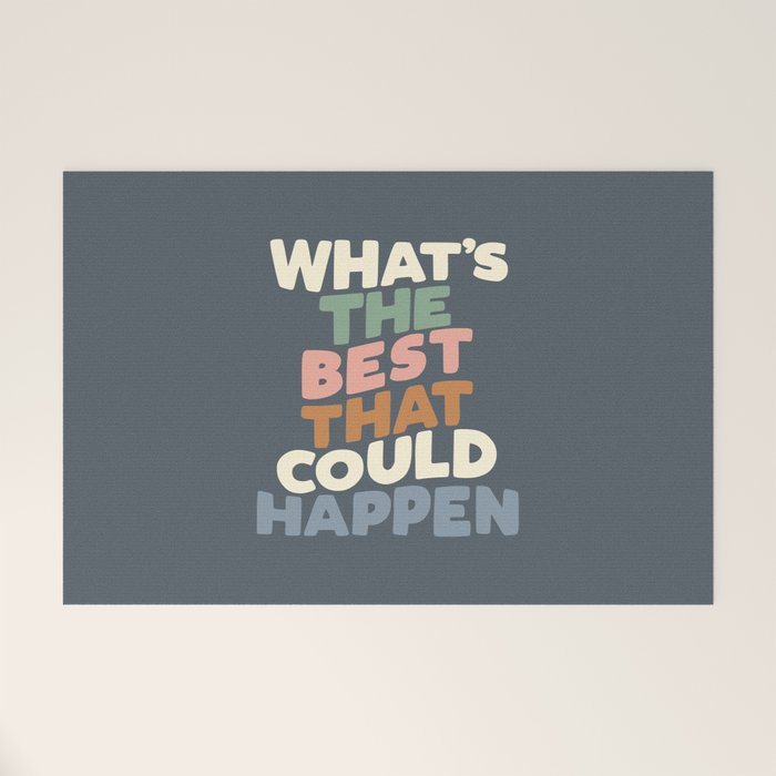 What's The Best That Could Happen Welcome Mat Gallery Image 1