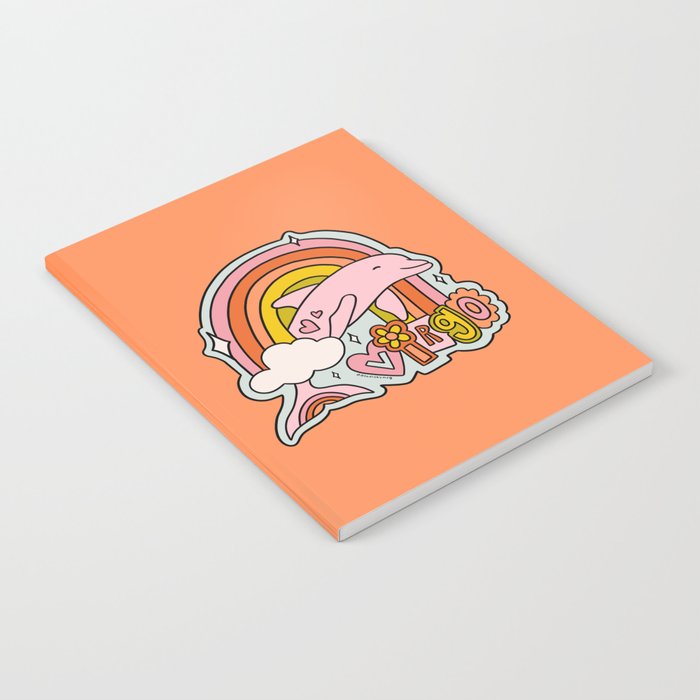 Virgo Dolphin Notebook Gallery Image 2
