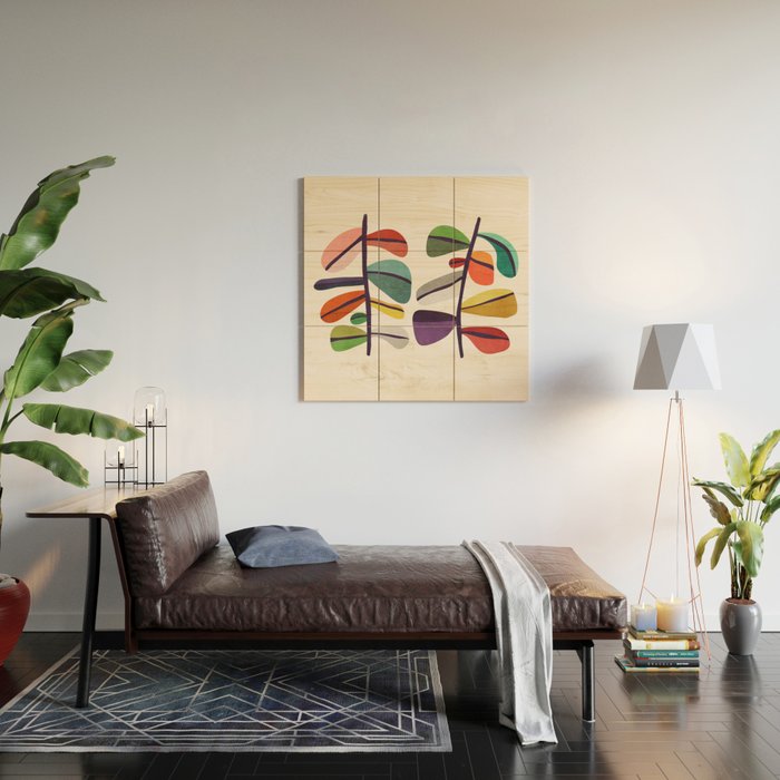 Plant specimens Wood Wall Art Gallery Image 2