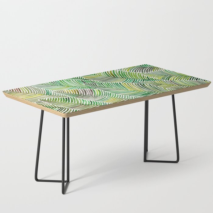 Tropical Green Coffee Table Gallery Image 1