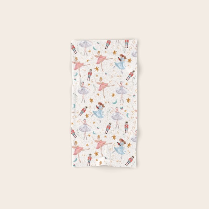 Christmas ballet Bath Towel Gallery Image 1