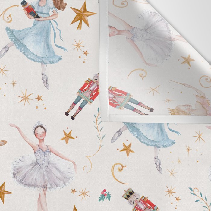 Christmas ballet Wall Tapestry Gallery Image 3