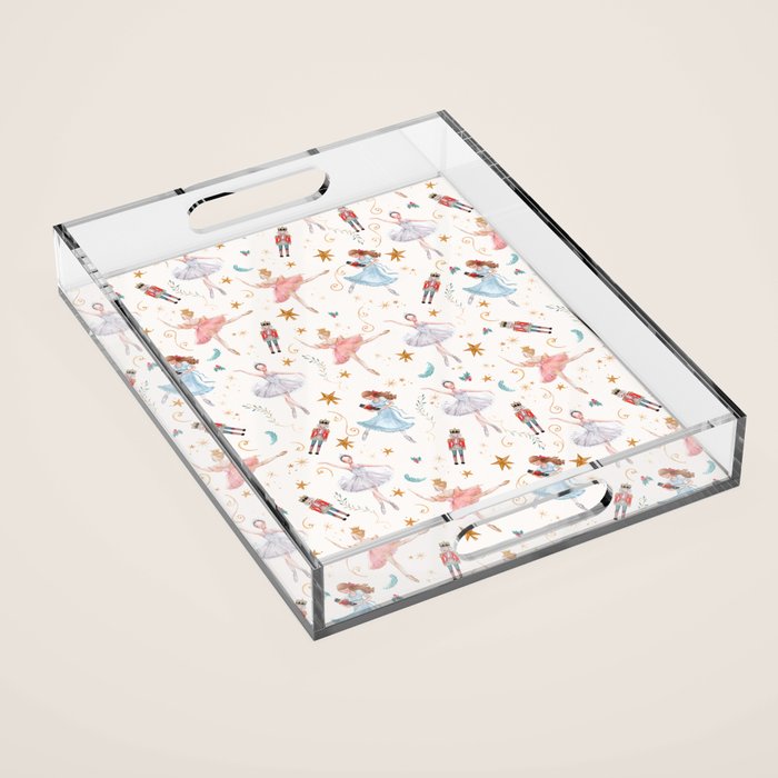 Christmas ballet Acrylic Tray Gallery Image 1