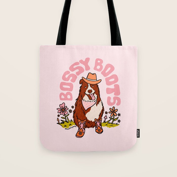 Bossy Boots Tote Bag Gallery Image 1