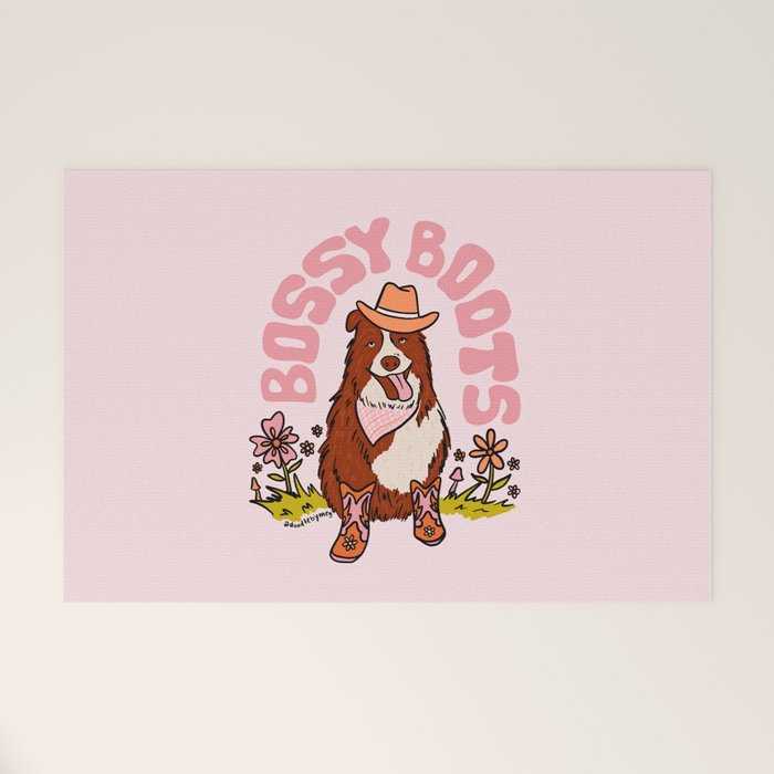 Bossy Boots Welcome Mat Gallery Image 1