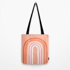 Rise above the Rainbow - Peachy pastels Tote Bag Gallery Image 2