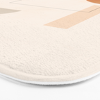 Minimal Abstract Shapes 16 Bath Mat Gallery Image 3