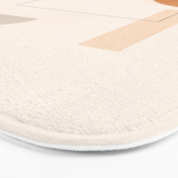 Minimal Abstract Shapes 16 Bath Mat Gallery Image 3